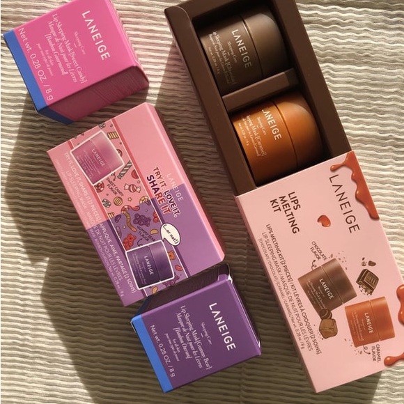 ISO LANEIGE LIP SLEEPING MASK FLAVORS: LEMON SORBET, GINGERSNAP, & PUMPKIN SPICE - Picture 13 of 16